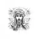 Jesus the Messiah tattoo design idea