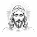 Jesus the Messiah tattoo design idea