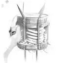 Sarra Kebab Doner  tattoo design idea