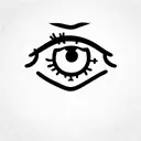 sharingan with straw hat tattoo design idea