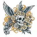Melody tattoo design idea