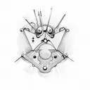 evolution, humanity, death, psychology tattoo design idea