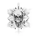 evolution, humanity, death, psychology tattoo design idea