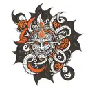 tribal tattoo hindu mythology tattoo design idea