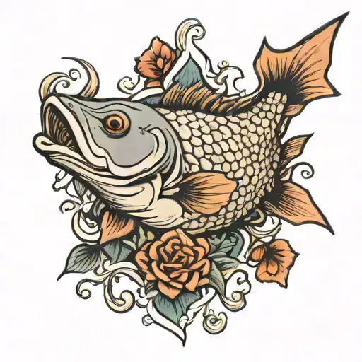Halibut Tattoo design tattoo design idea
