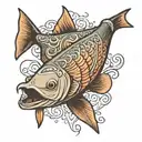 Halibut Tattoo design tattoo design idea