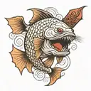 Halibut Tattoo design tattoo design idea