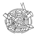 three arrows passing through the ring tattoo design idea