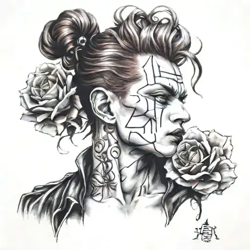 Hisoka Morrow tattoo design idea