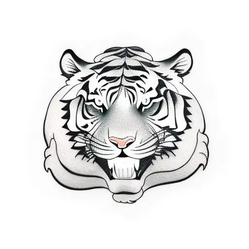 tiger tattoo design idea