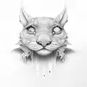 opal tattoo design idea