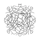 mirror ball tattoo design idea