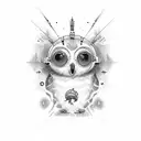 anxiety happy depression life tattoo design idea