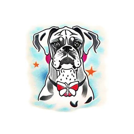boxer tattoo design idea
