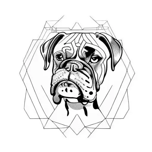 boxer tattoo design idea