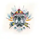 boxer tattoo design idea