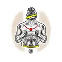 boxer tattoo design idea