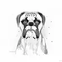 boxer tattoo design idea