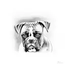 boxer tattoo design idea