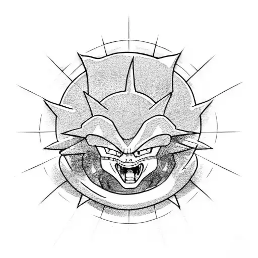 anime dragonball  tattoo design idea
