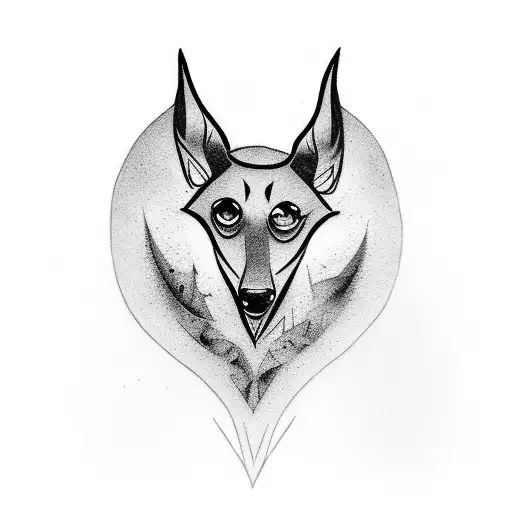 A magical Harry Potter inspired tattoo featuring the client's favorite Patronus and a dachshund tattoo design idea