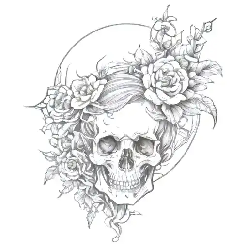 born to die tattoo design idea