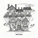 Two-town mayer from Lost in random game tattoo design idea