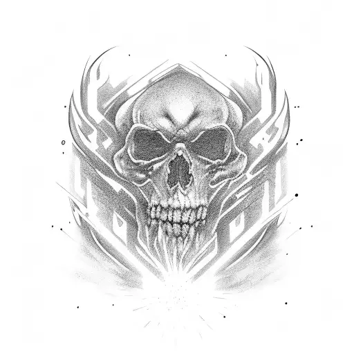 uma arma de fogo e um controle de vídeo game  tattoo design idea