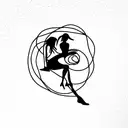 ectopic pregnancy  tattoo design idea