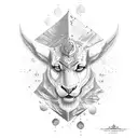 Psalm 23:4 with a caligraphy font tattoo design idea