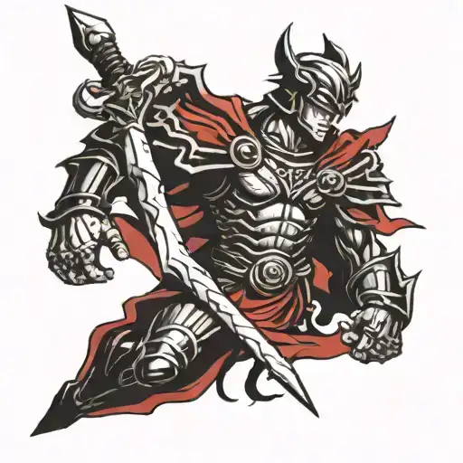 berserk manga tattoo sacrifice symbol tattoo design idea