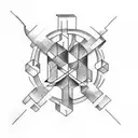 triathlon tattoo design idea