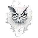 eclipse love tattoo design idea