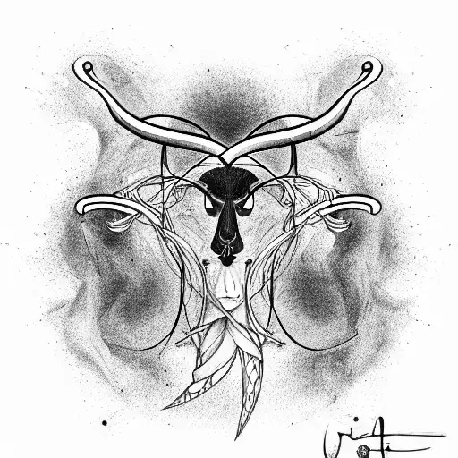 Cancer, Libra and  Aries tattoo design idea