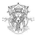 maya on forearm  tattoo design idea