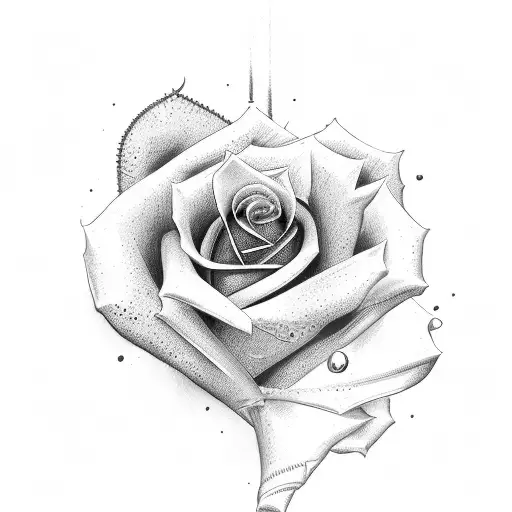 Rose, Baseball, Cross, Birth Date tattoo design idea