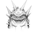 gengar tattoo design idea