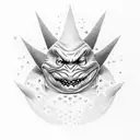 gengar tattoo design idea