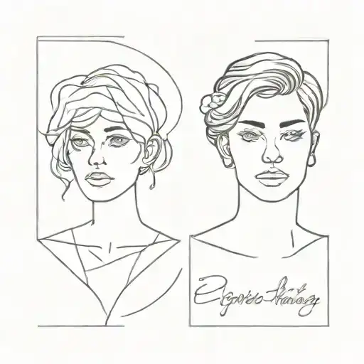 psychology, moving abroad, overthinking tattoo design idea