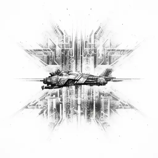 pc gaming abstract graffiti tattoo design idea