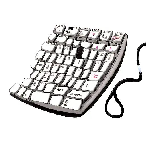 wasd letters, 1337 numbers, gamer style tattoo design idea