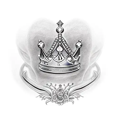 King's Crown tattoo design idea