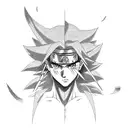 pain from Naruto  tattoo design idea