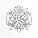 DNA Atom tattoo design idea