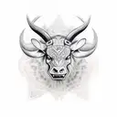 Minotaur tattoo design idea