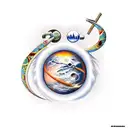 occult symbols mars venus lower arm tattoo design idea