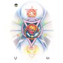 occult symbols mars venus lower arm tattoo design idea