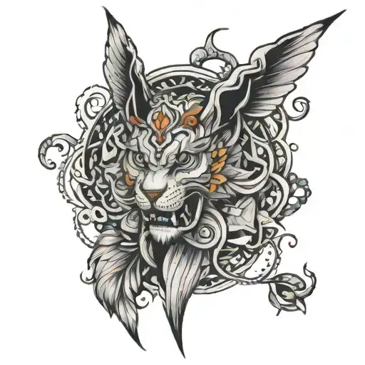 Mahak tattoo design idea