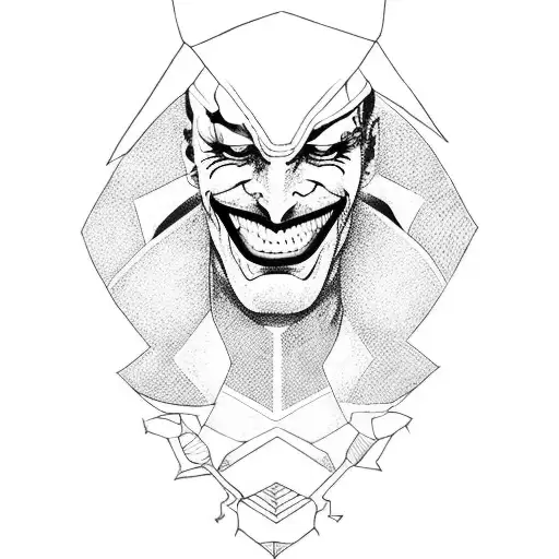 joker, snake taurus tattoo design idea