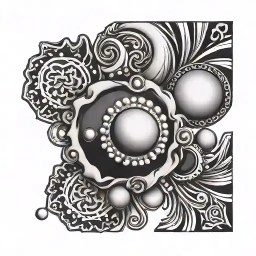 North Dakota, Pearls, GOD  tattoo design idea